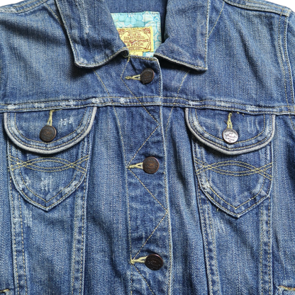 ABERCROMBIE & FITCH DENIM JACKET - M