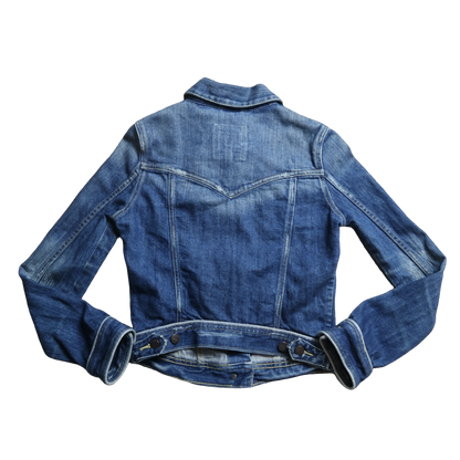 ABERCROMBIE & FITCH DENIM JACKET - M