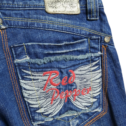 RED PEPPER WING JEANS - 28"