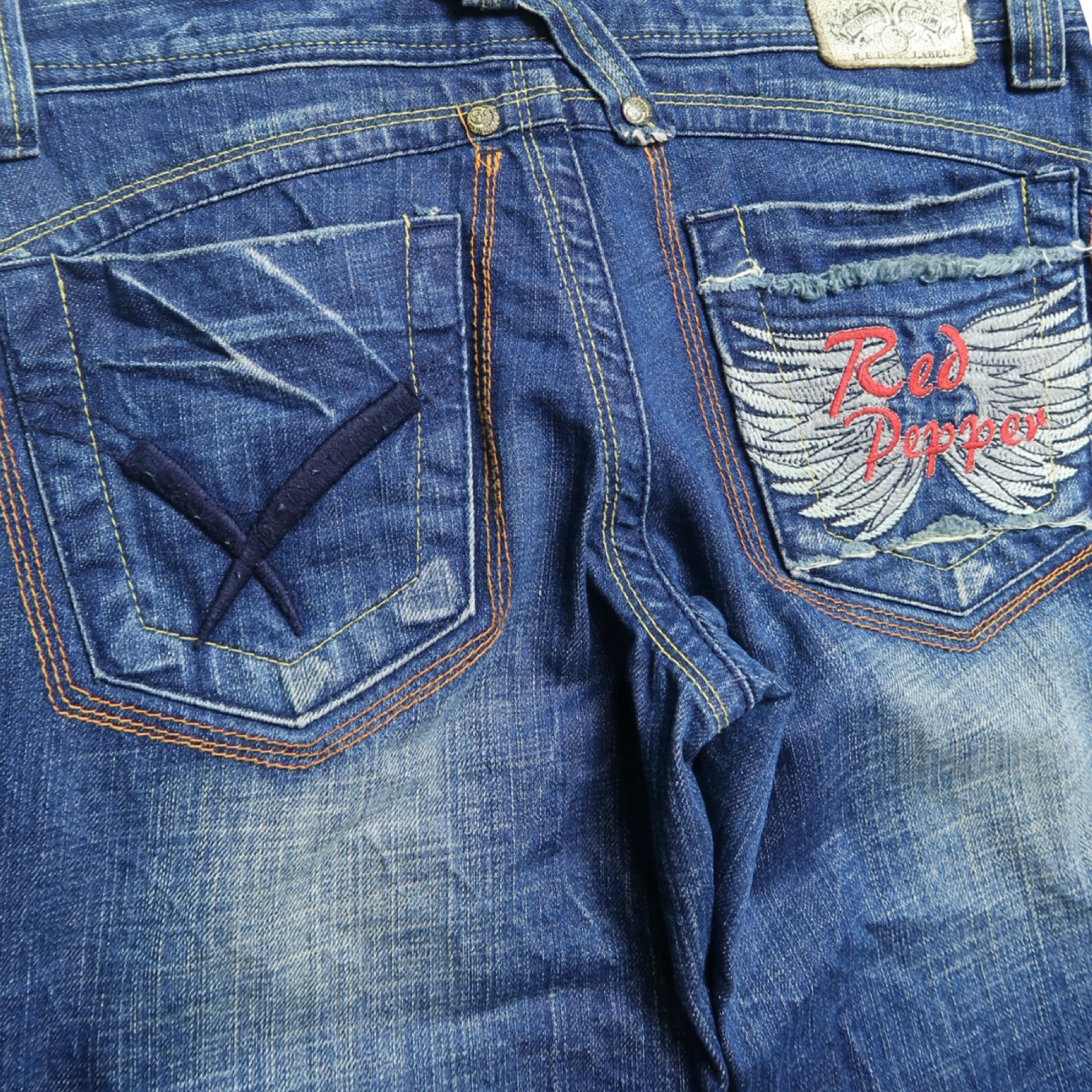 RED PEPPER WING JEANS - 28"