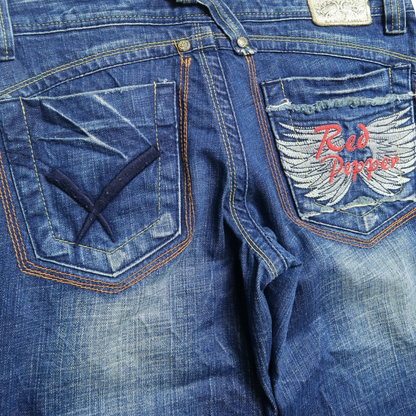 RED PEPPER WING JEANS - 28"