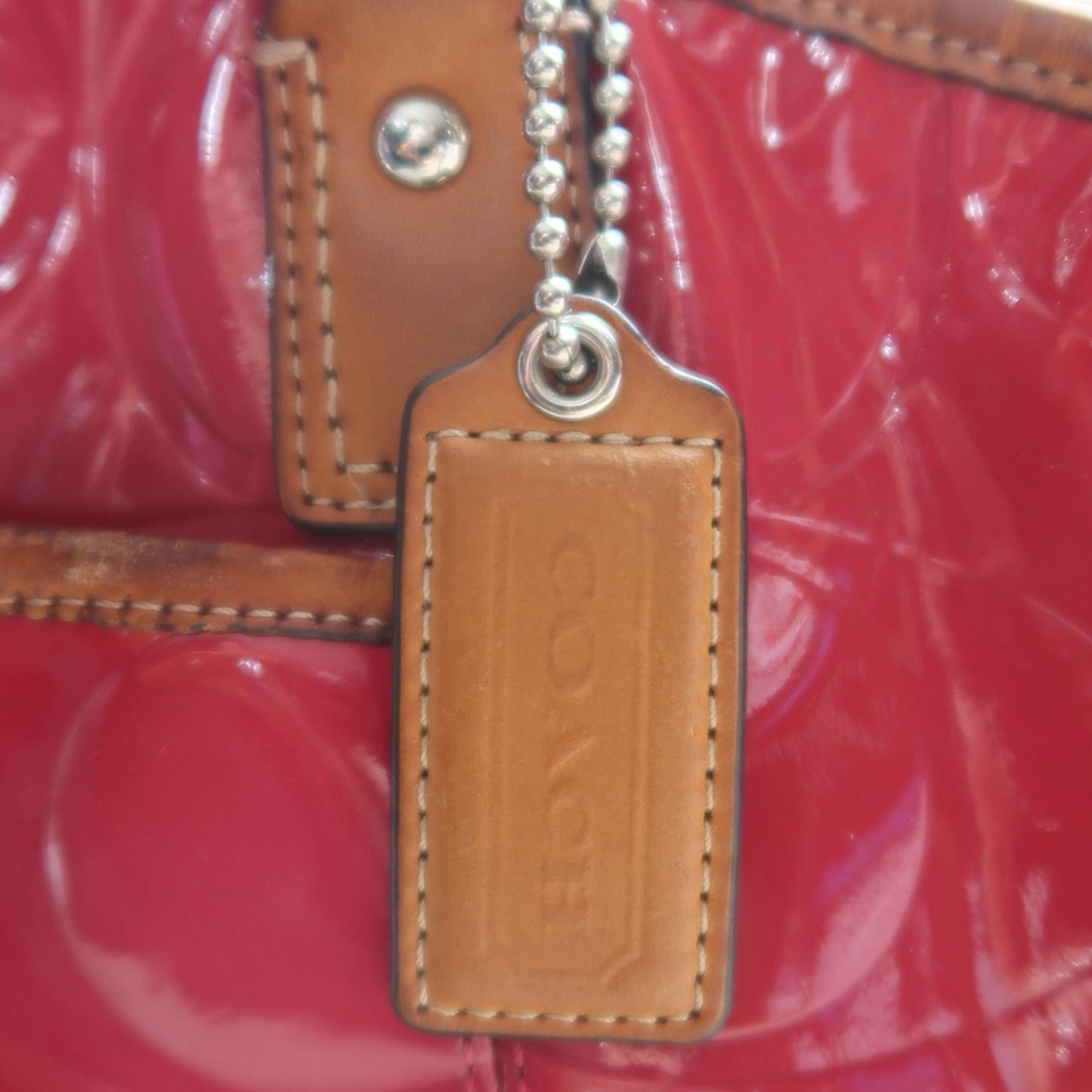 VINTAGE COACH BAG - L