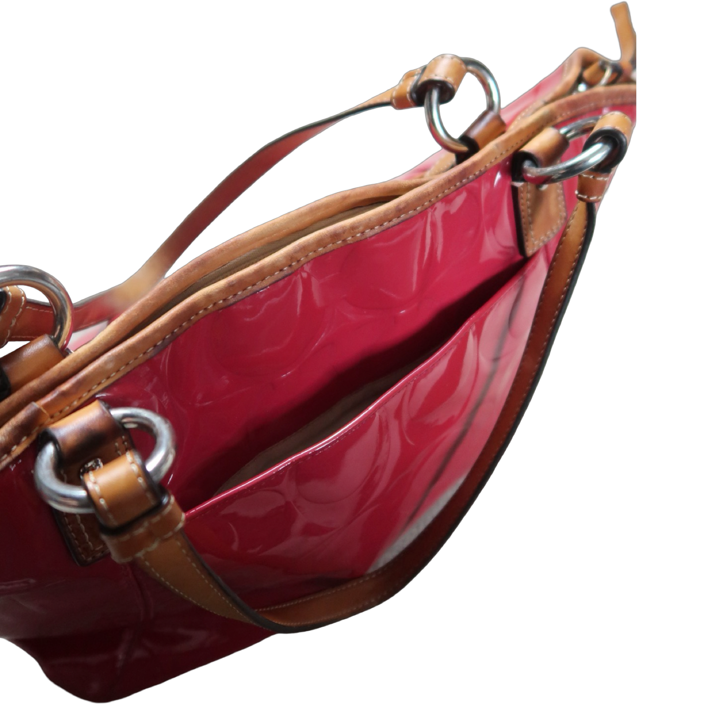 VINTAGE COACH BAG - L