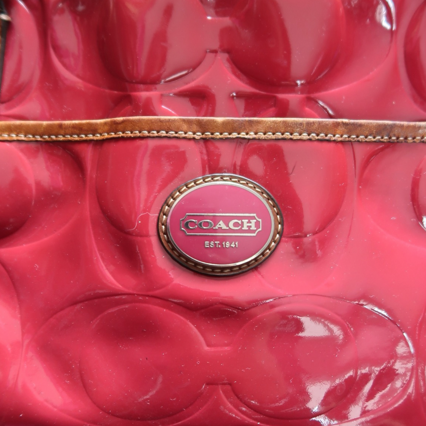 VINTAGE COACH BAG - L