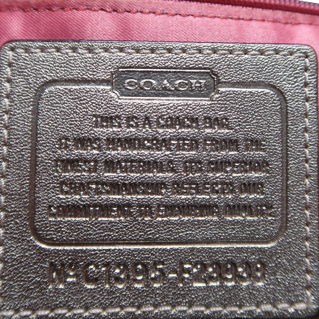 VINTAGE COACH BAG - L