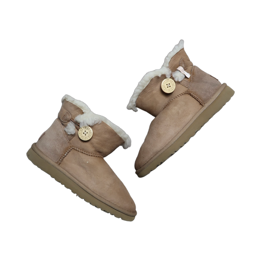 VINTAGE UGG FUR BOOTS - EU39