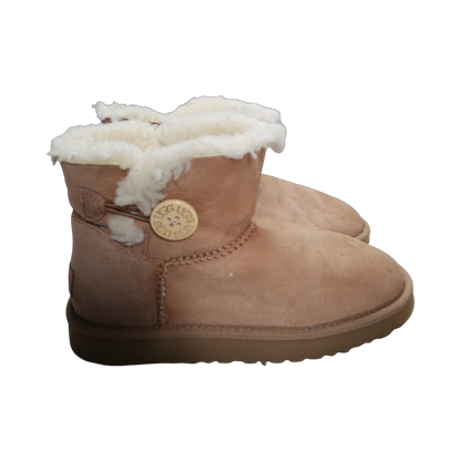 VINTAGE UGG FUR BOOTS - EU39