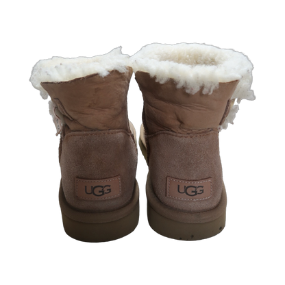 VINTAGE UGG FUR BOOTS - EU39