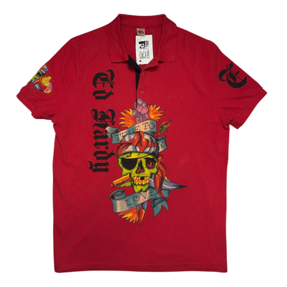 ED HARDY POLO TEE - XL