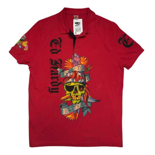 ED HARDY POLO TEE - XL