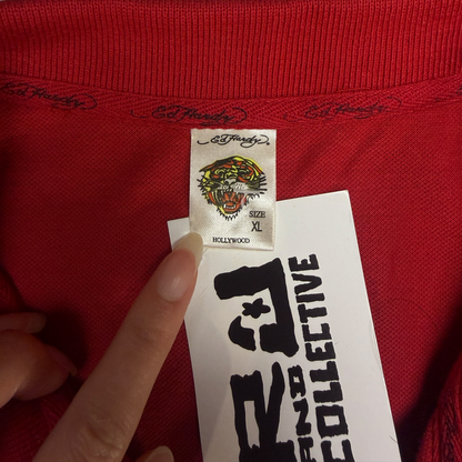 ED HARDY POLO TEE - XL