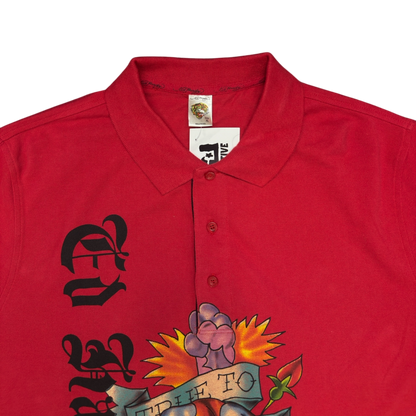 ED HARDY POLO TEE - XL