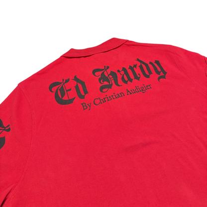 ED HARDY POLO TEE - XL