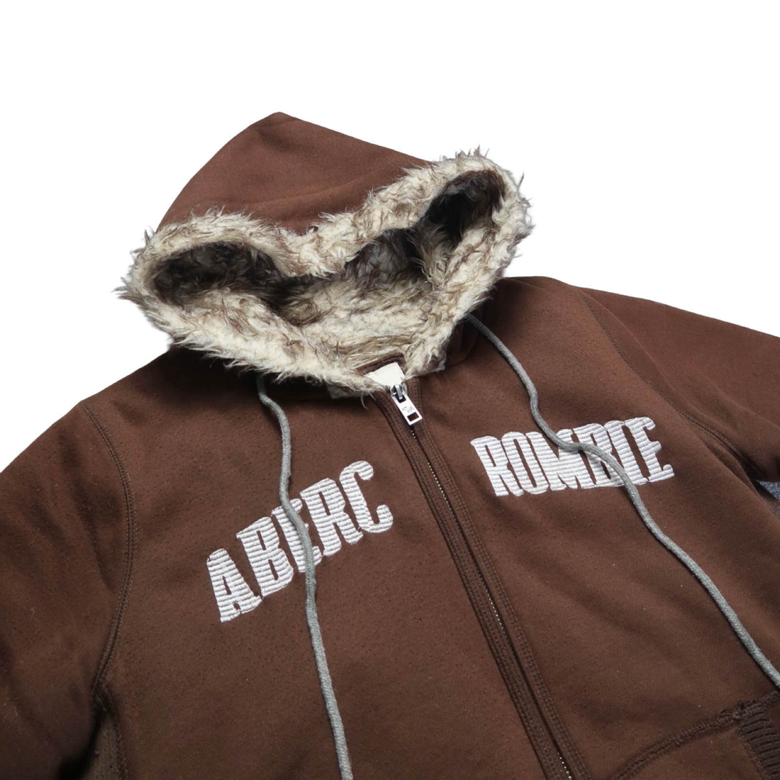 ABERCROMBIE & FITCH FUR JACKET - L