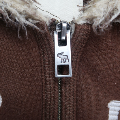 ABERCROMBIE & FITCH FUR JACKET - L