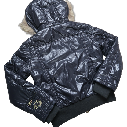 MISS RIBELLINA FUR PUFFER - M