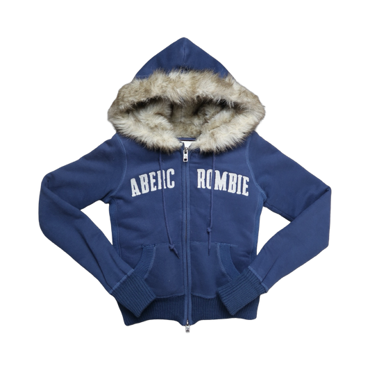 ABERCROMBIE & FITCH FUR JACKET - S