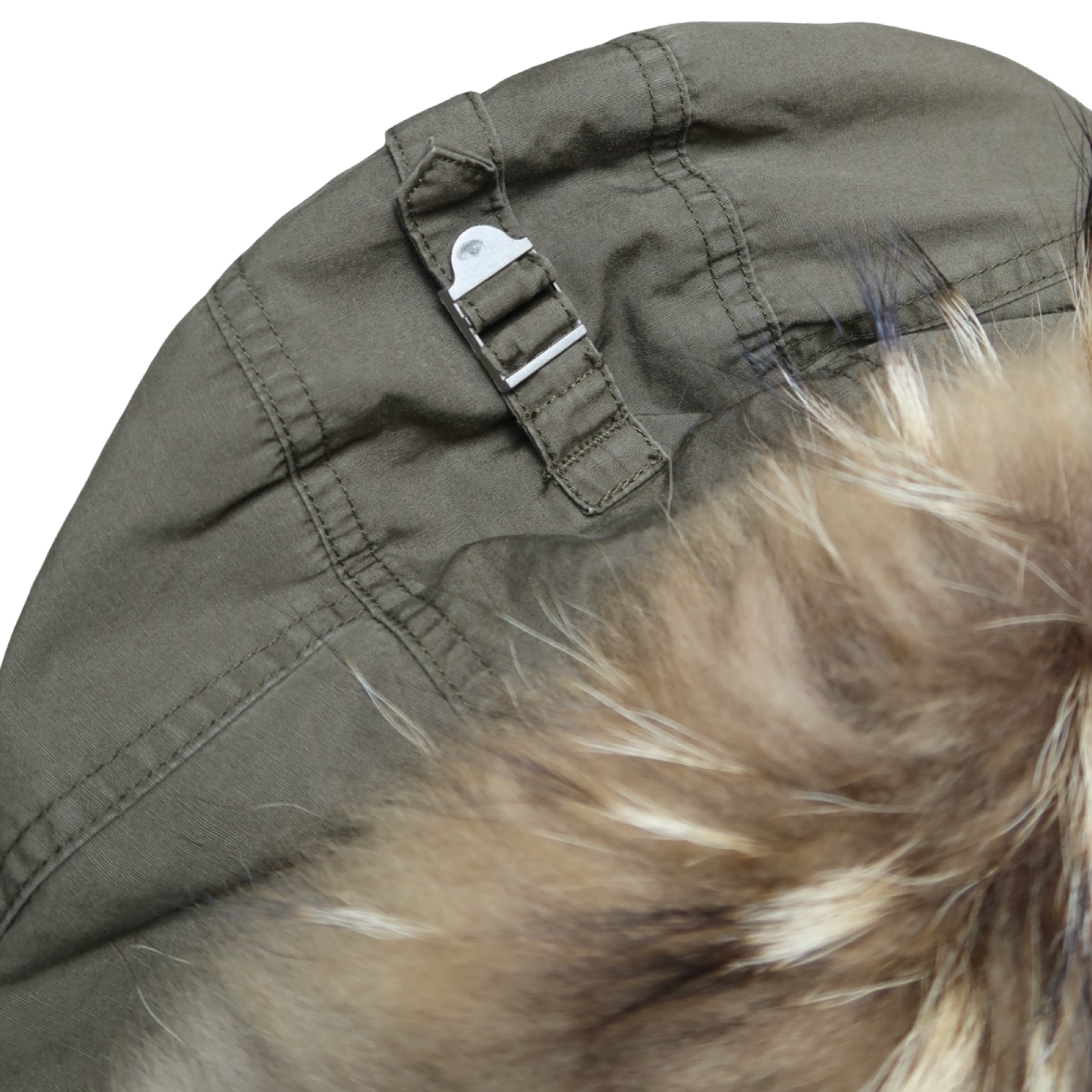 MOUSSY FUR JACKET - M