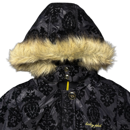 BABY PHAT BLACK PUFFER - S
