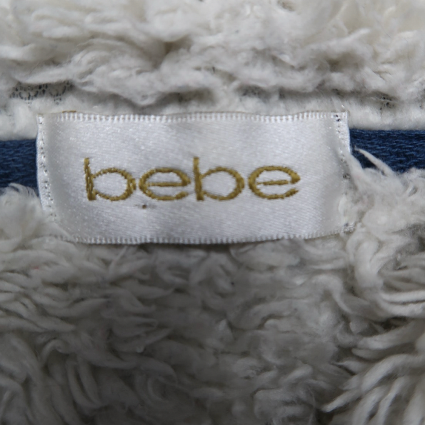BEBE FUR ZIPUP - M