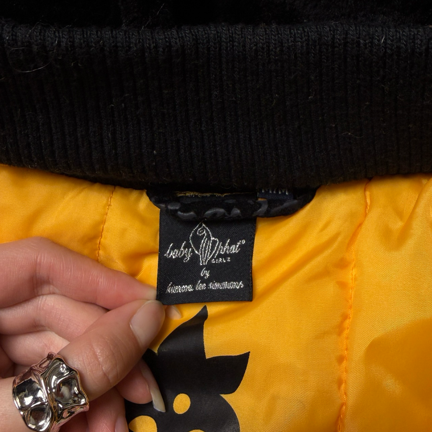 BABY PHAT BLACK PUFFER - S