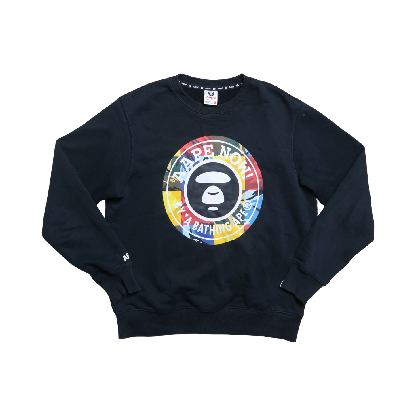 AAPE CREWNECK - L