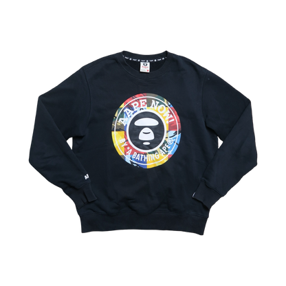 AAPE CREWNECK - L