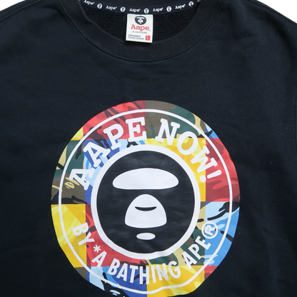 AAPE CREWNECK - L