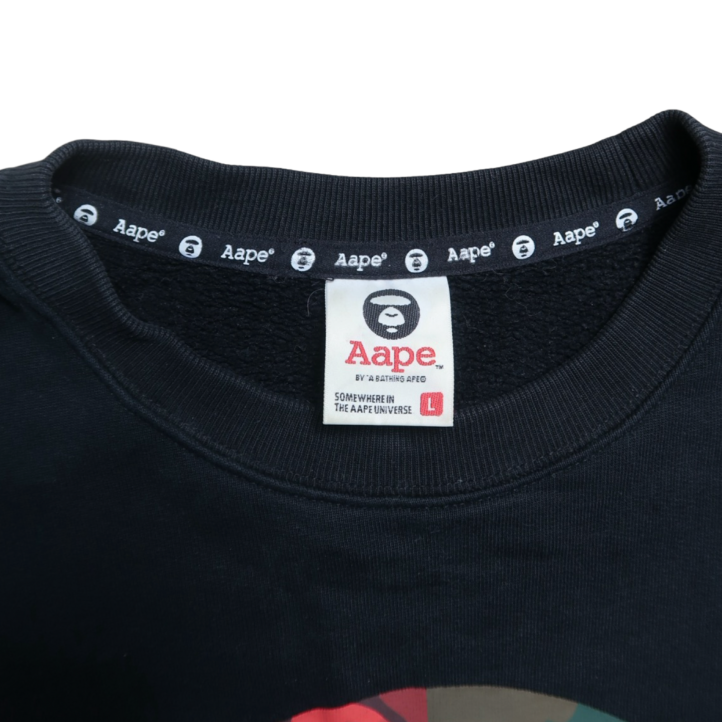 AAPE CREWNECK - L