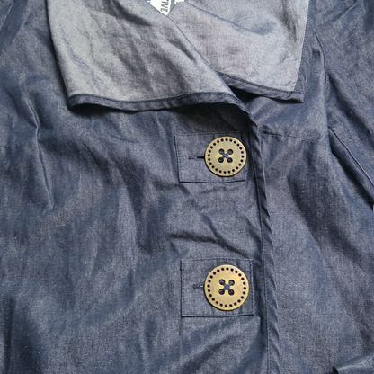 ANDREA MORE BUTTON JACKET - M