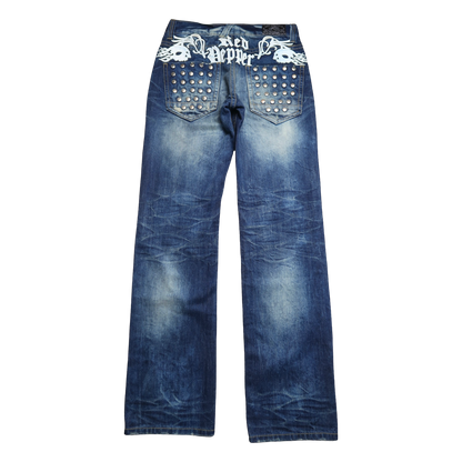RED PEPPER STUDD JEANS - 31"