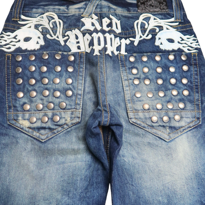 RED PEPPER STUDD JEANS - 31"