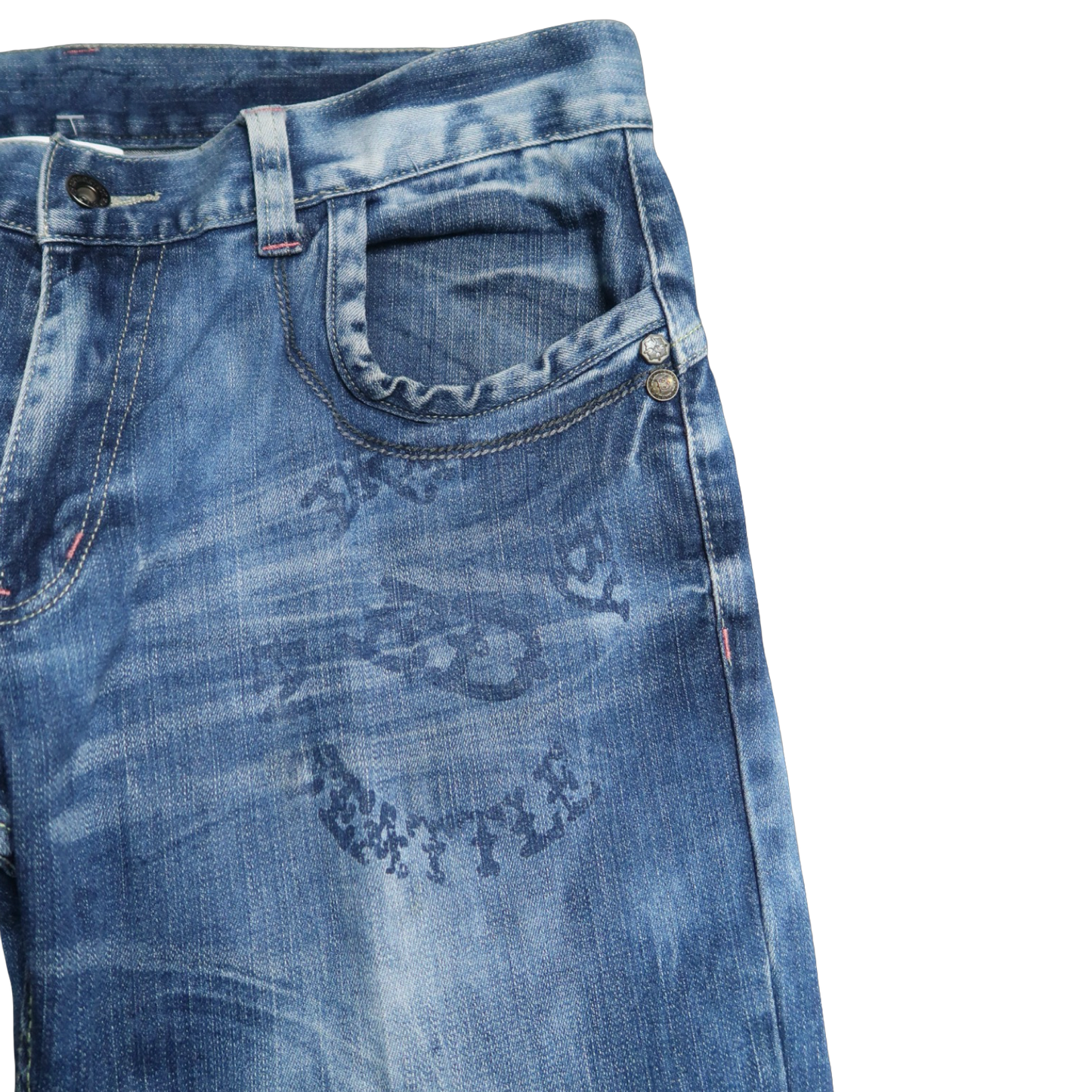 VINTAGE ED HARDY JEANS - 33"