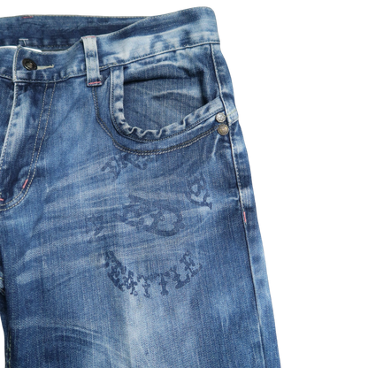 VINTAGE ED HARDY JEANS - 33"