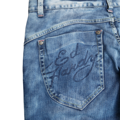 VINTAGE ED HARDY JEANS - 33"