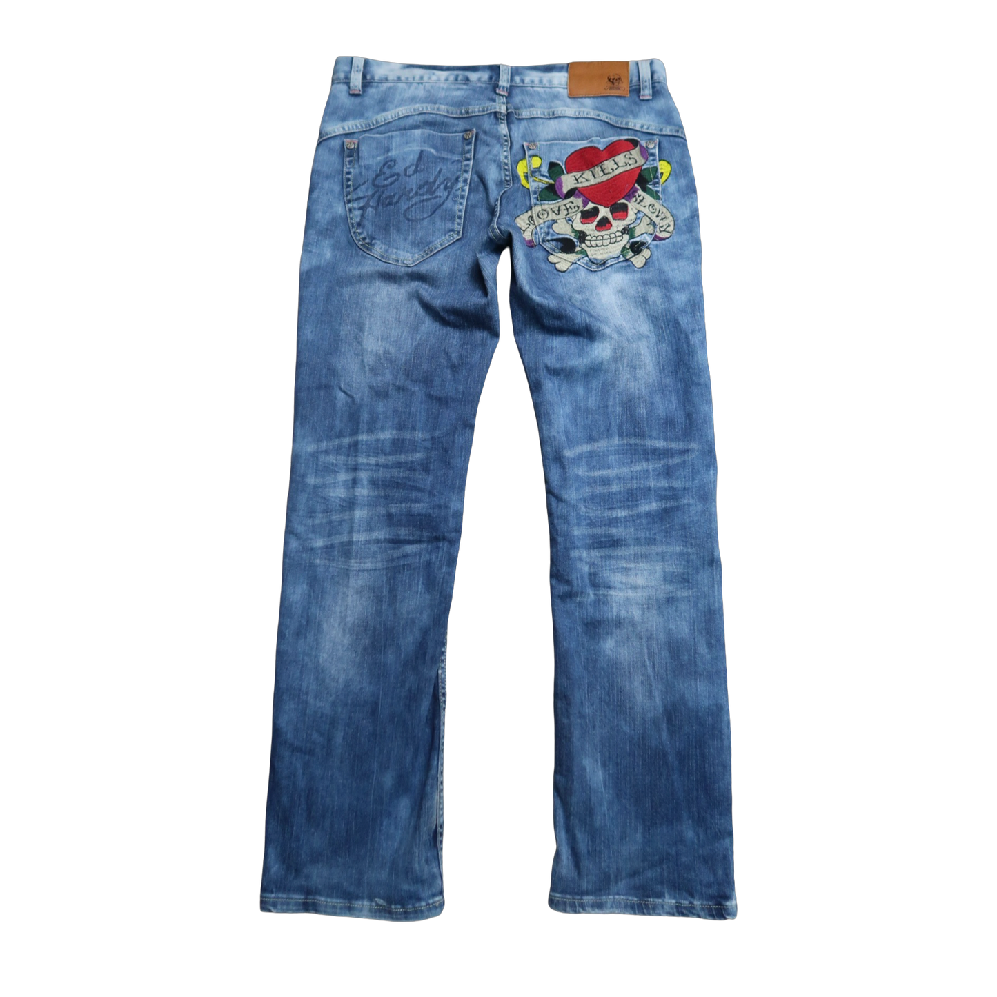 VINTAGE ED HARDY JEANS - 33"