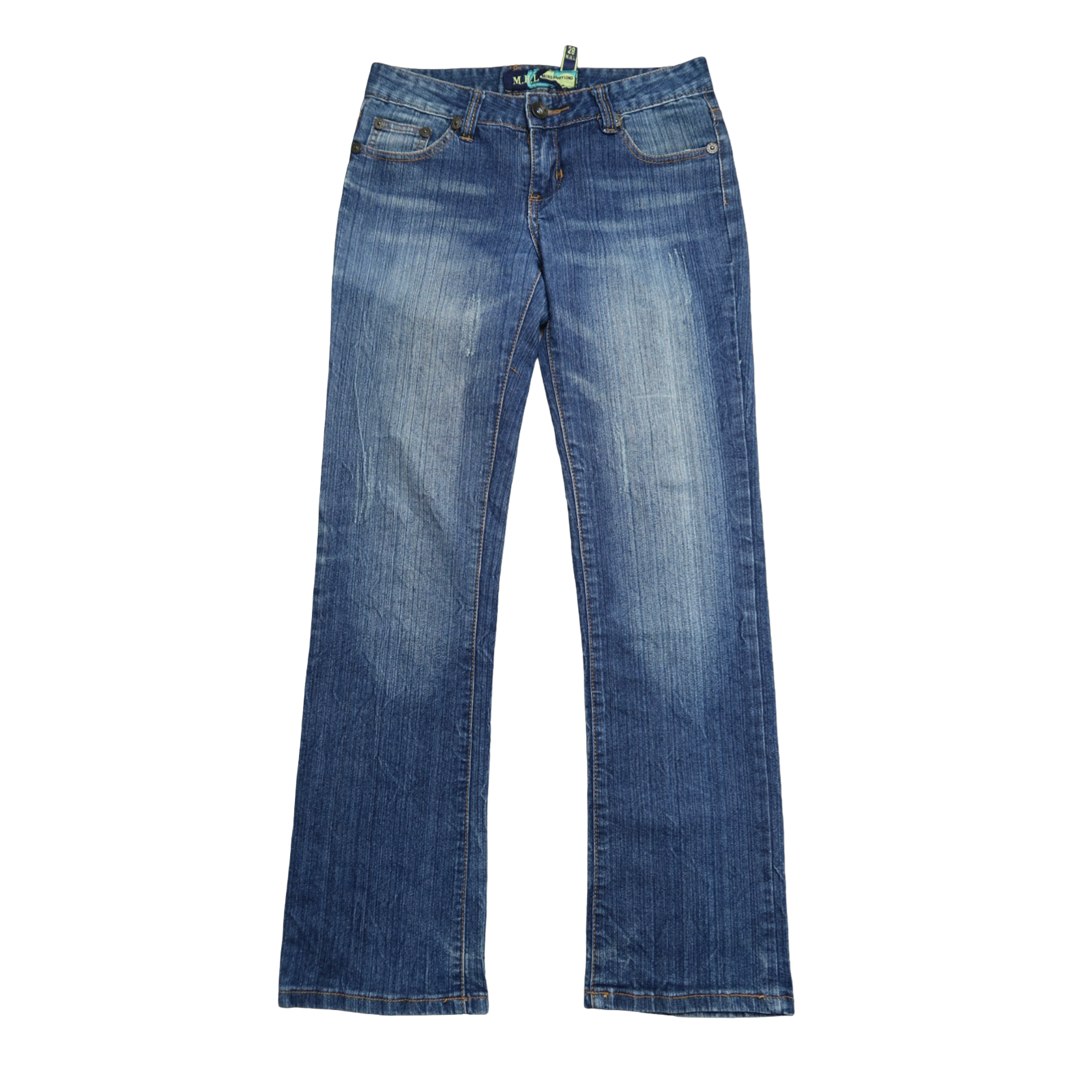 MORE HAPPY LONG CROSS JEANS - 30"