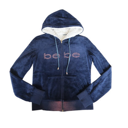 BEBE FUR ZIPUP - M