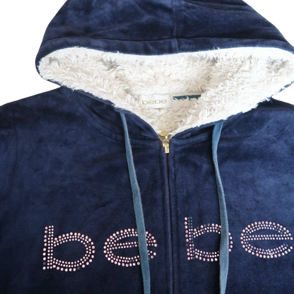 BEBE FUR ZIPUP - M