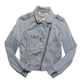 ONLY HEART DENIM JACKET - S