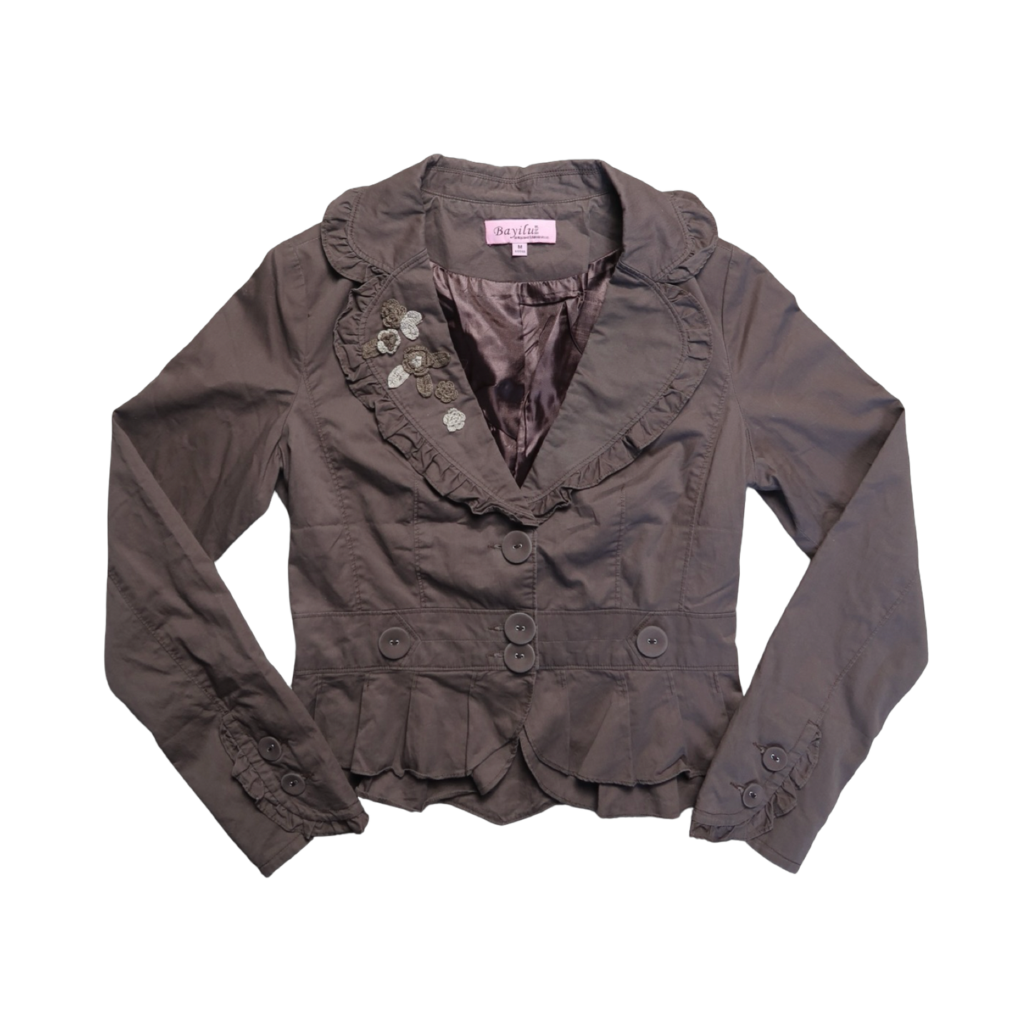 BAYILU BROWN JACKET - M