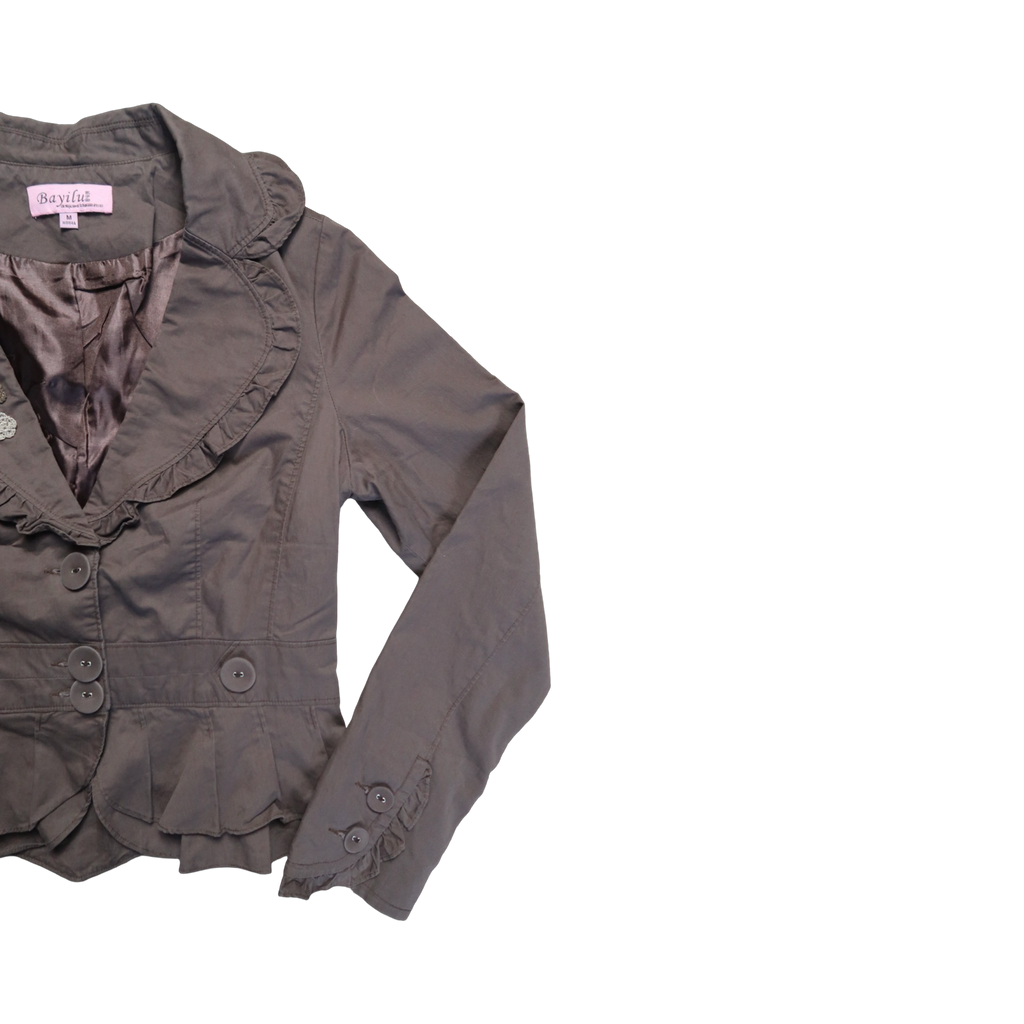 BAYILU BROWN JACKET - M