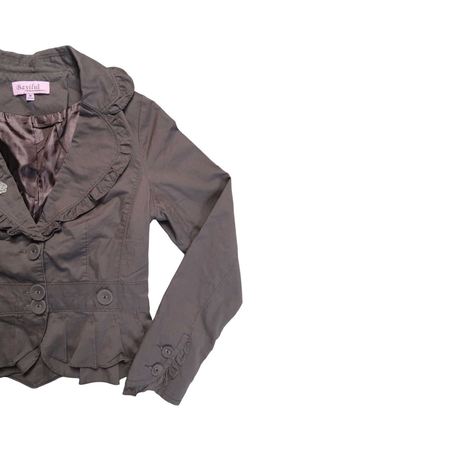 BAYILU BROWN JACKET - M