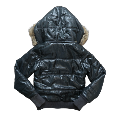 ROXY FUR PUFFER - M