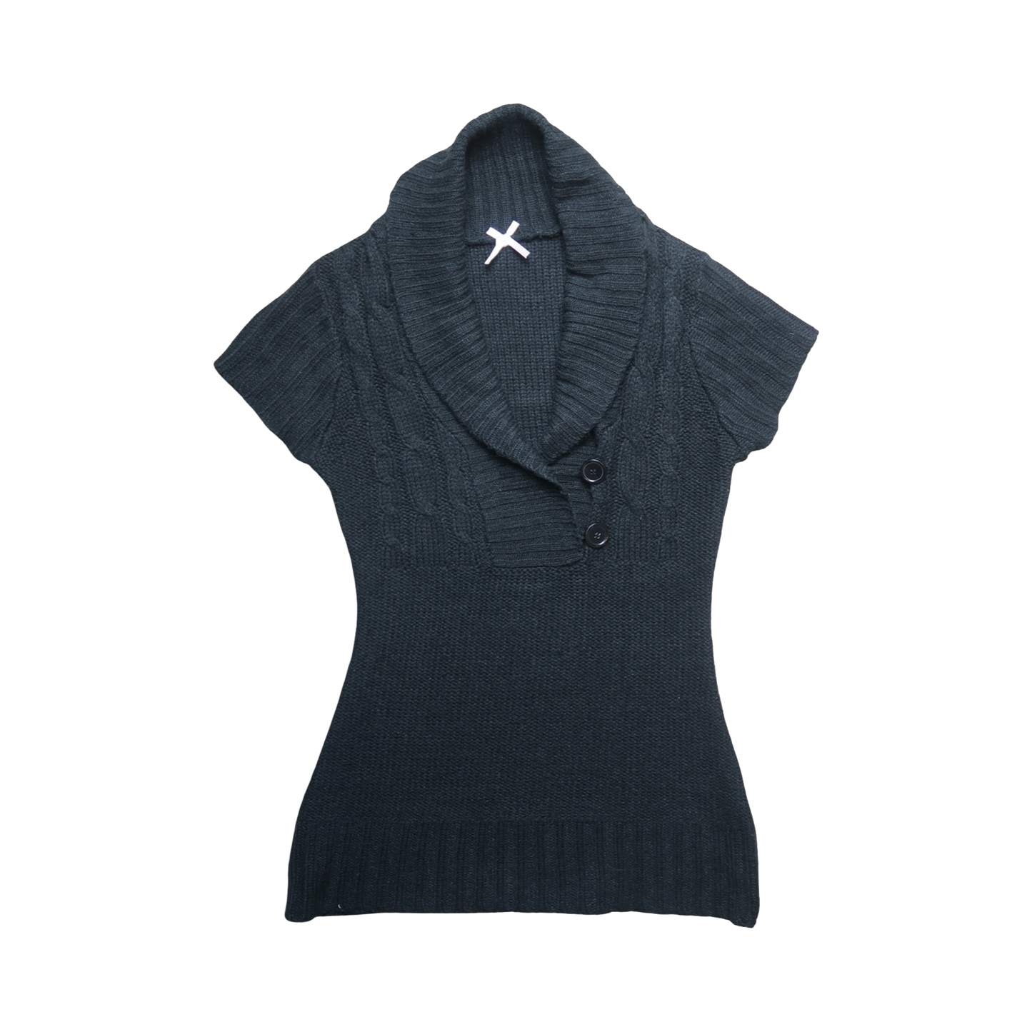 BLACK KNIT - M