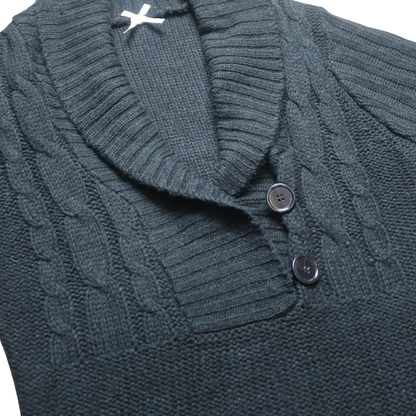 BLACK KNIT - M