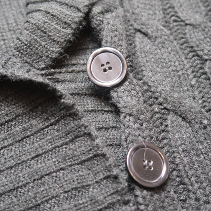BLACK KNIT - M