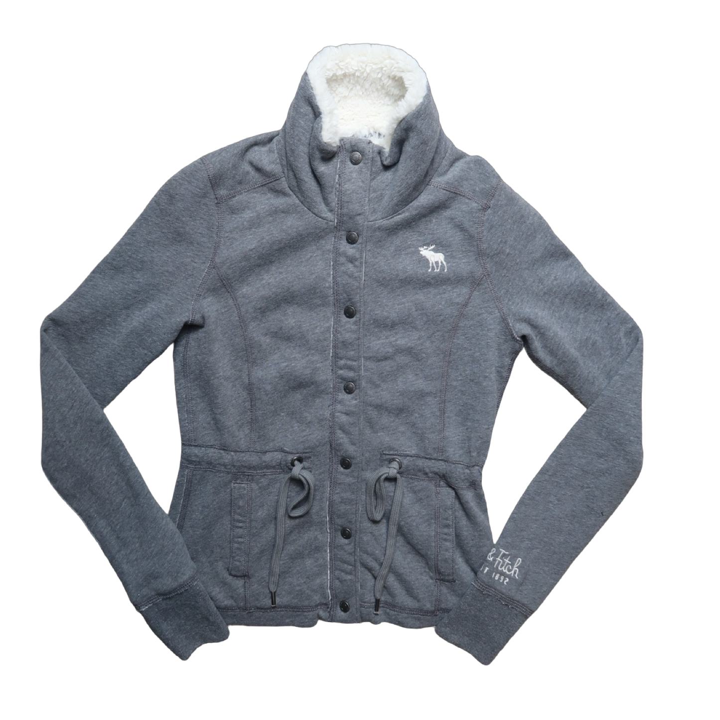 ABERCROMBIE & FITCH FUR JACKET - S