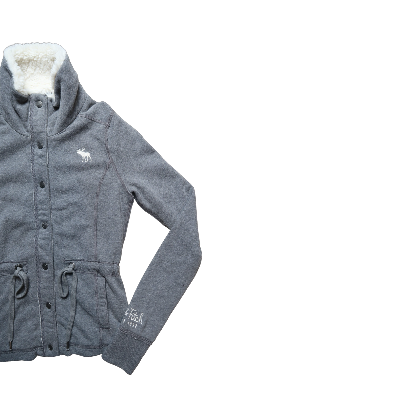 ABERCROMBIE & FITCH FUR JACKET - S