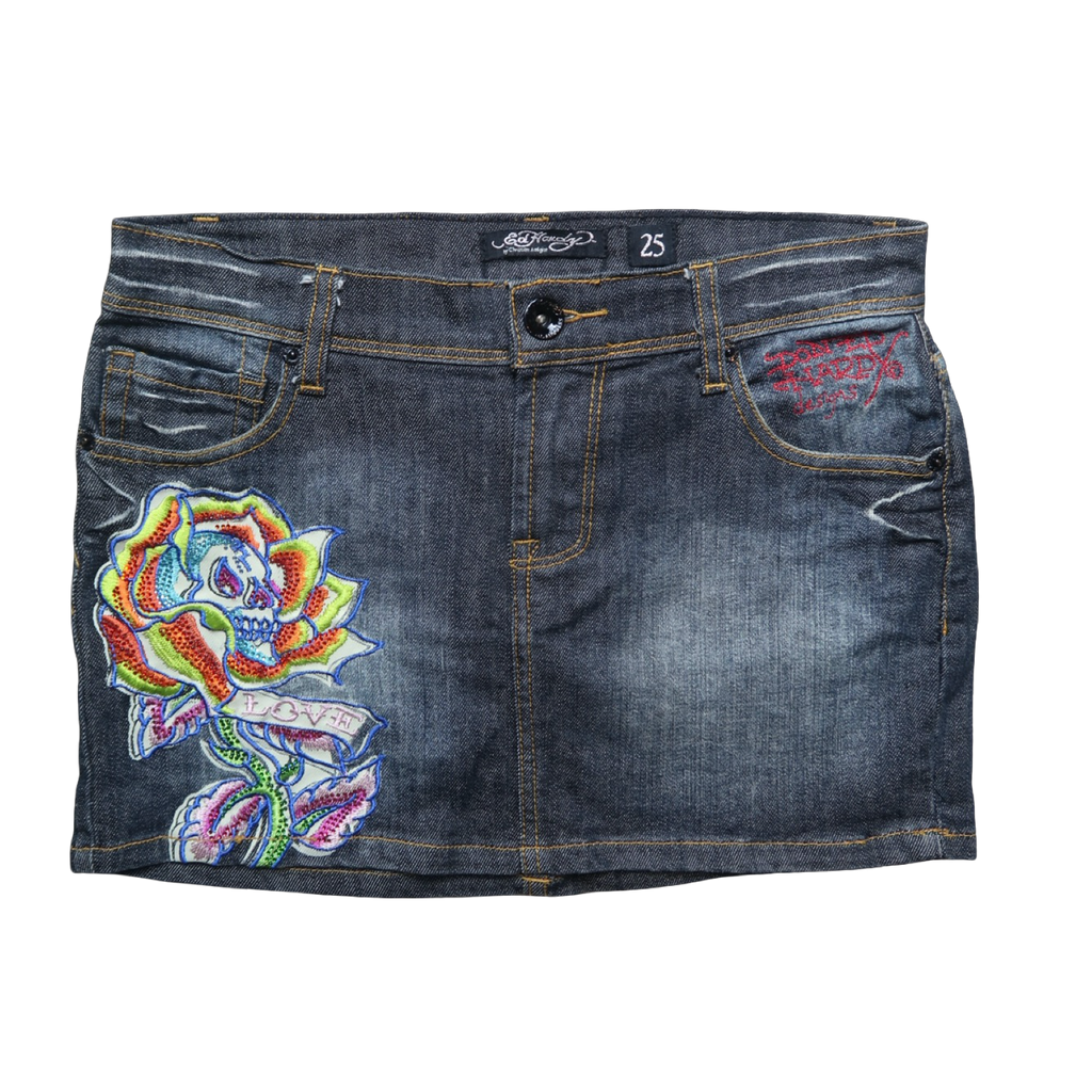 ED HARDY MINI SKIRT - 28"